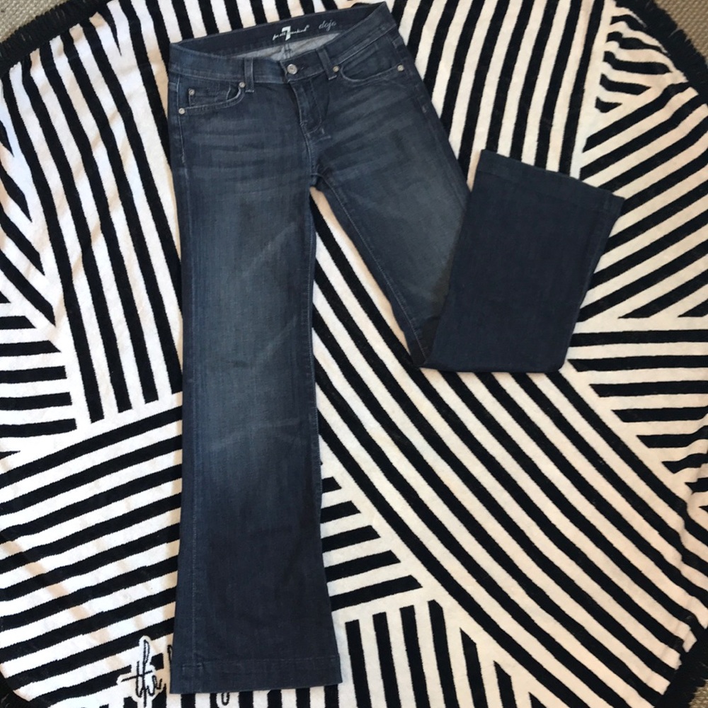 7 For All Mankind Dojo Flare Jeans